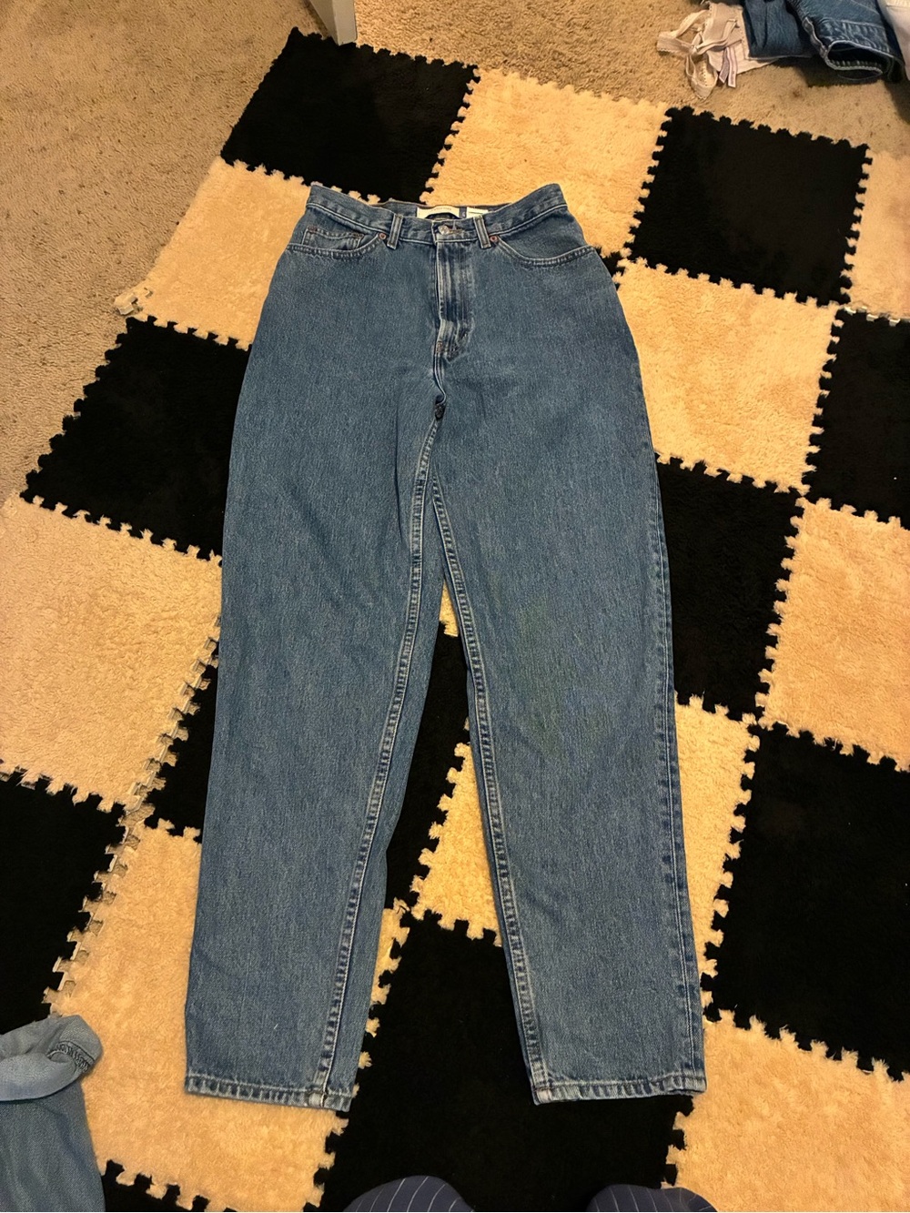 GAP Classic High-Rise Blue Denim Jeans